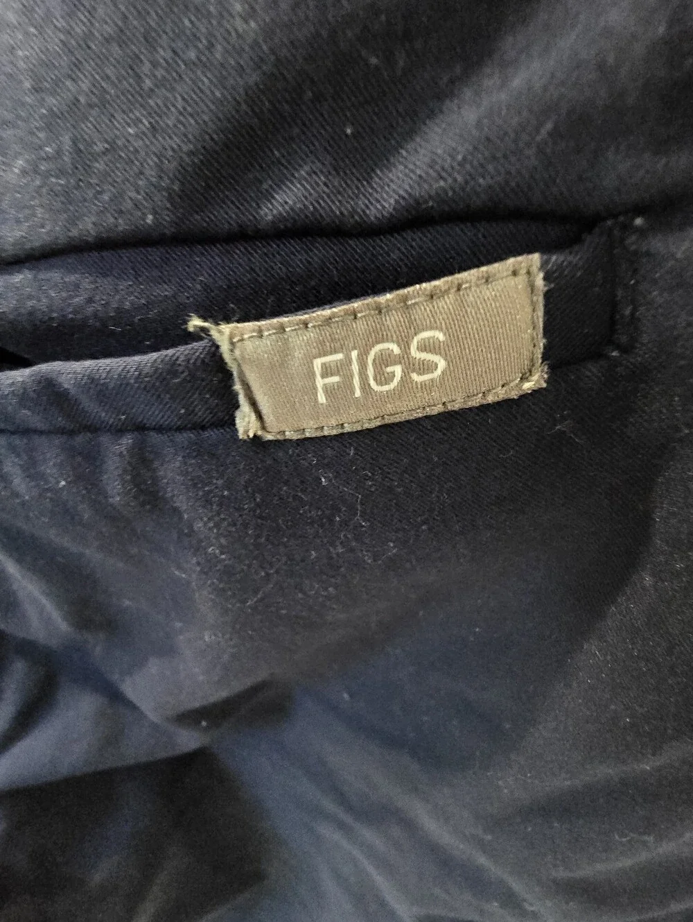 {L} FIGS Men's Technical Collection Scrub Trousers Pants Navy